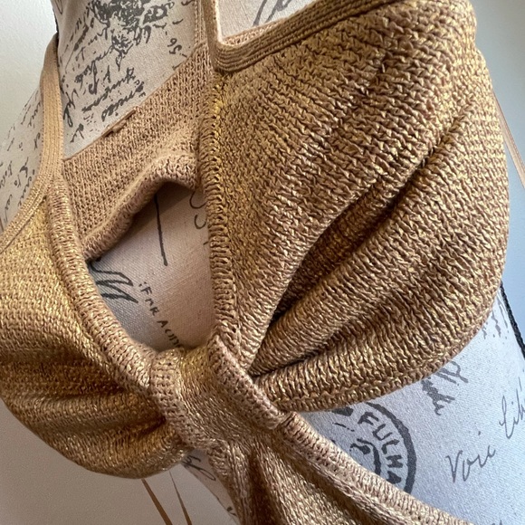 Cult Gaia Serita Dress Gold - Picture 9 of 13